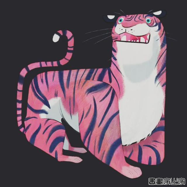 George Tonks极具个性的动物插画作品-5.jpg