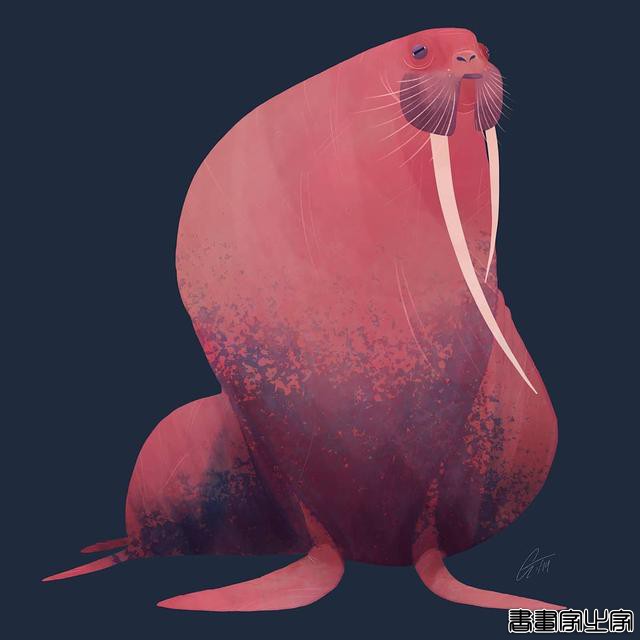 George Tonks极具个性的动物插画作品-12.jpg