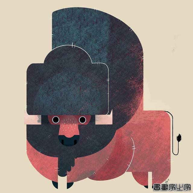 George Tonks极具个性的动物插画作品-20.jpg