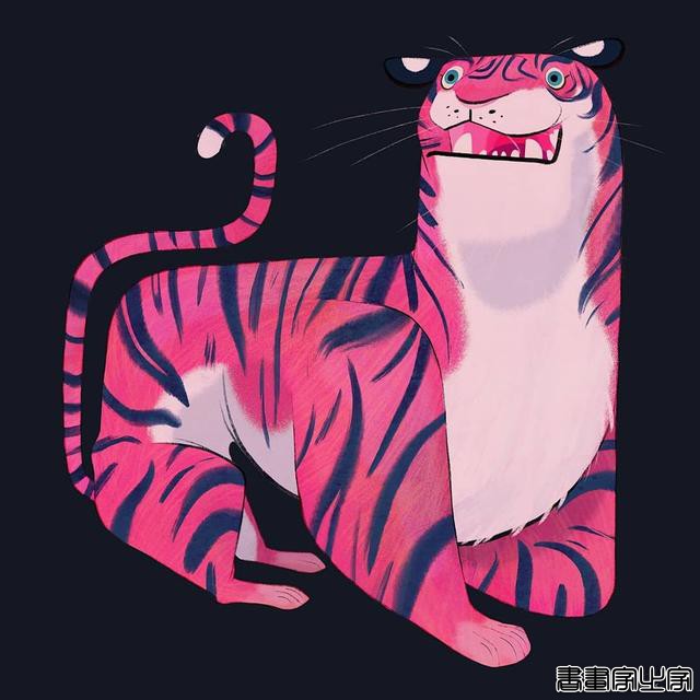 George Tonks极具个性的动物插画作品-25.jpg