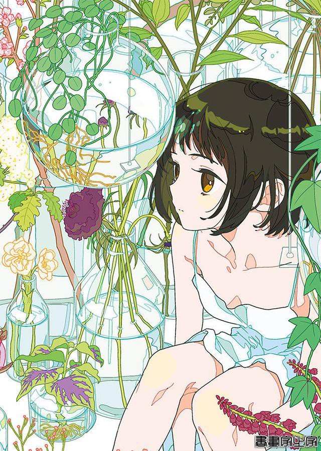 清爽的夏日插画，斑驳光影的融入，更是增添了绚丽色彩-6.jpg