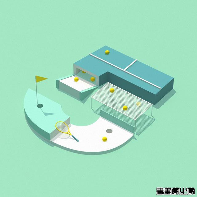 数字建筑：Núria Madrid &amp; Cristian Malagón Garcia插画作品-4.jpg