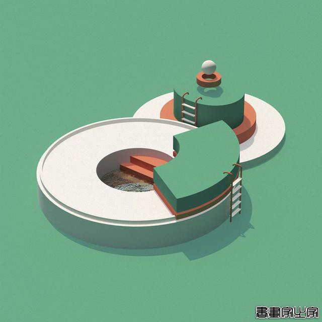 数字建筑：Núria Madrid &amp; Cristian Malagón Garcia插画作品-7.jpg