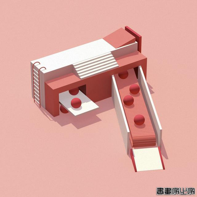 数字建筑：Núria Madrid &amp; Cristian Malagón Garcia插画作品-6.jpg