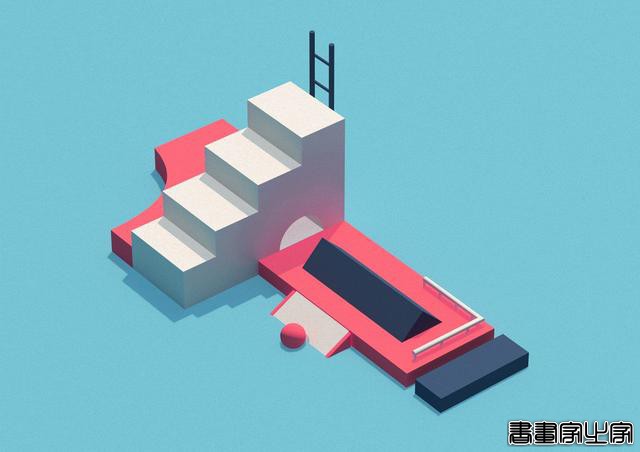 数字建筑：Núria Madrid &amp; Cristian Malagón Garcia插画作品-10.jpg