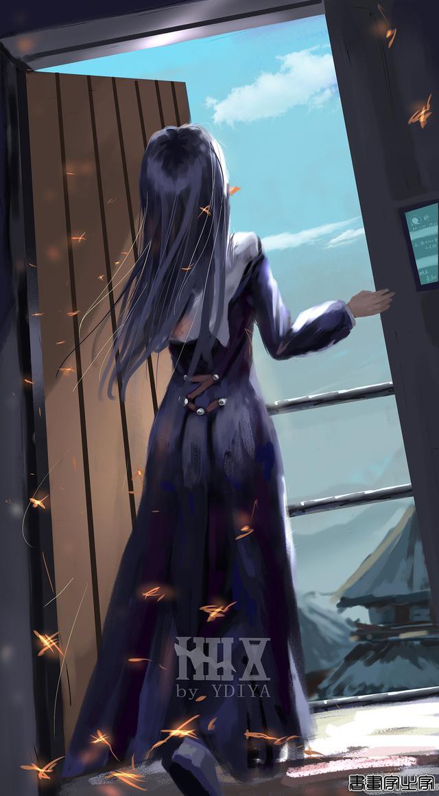 炫丽的色彩和妖娆的造型的美少女插画，YDIYA 原画集插画作品欣赏-26.jpg