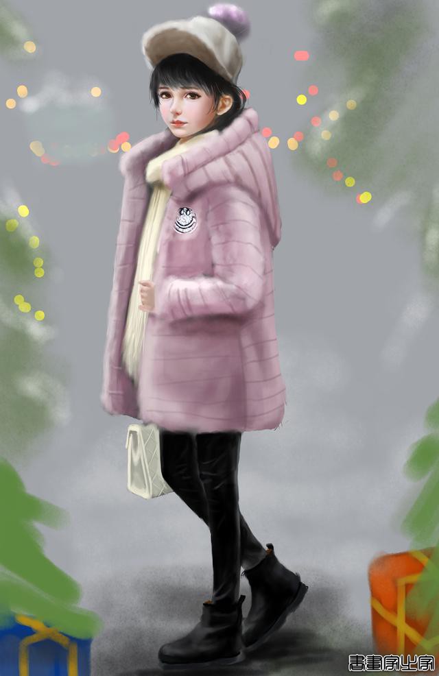 炫丽的色彩和妖娆的造型的美少女插画，YDIYA 原画集插画作品欣赏-42.jpg