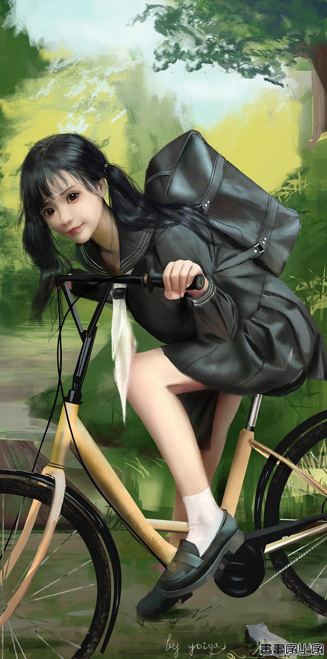 炫丽的色彩和妖娆的造型的美少女插画，YDIYA 原画集插画作品欣赏-43.jpg