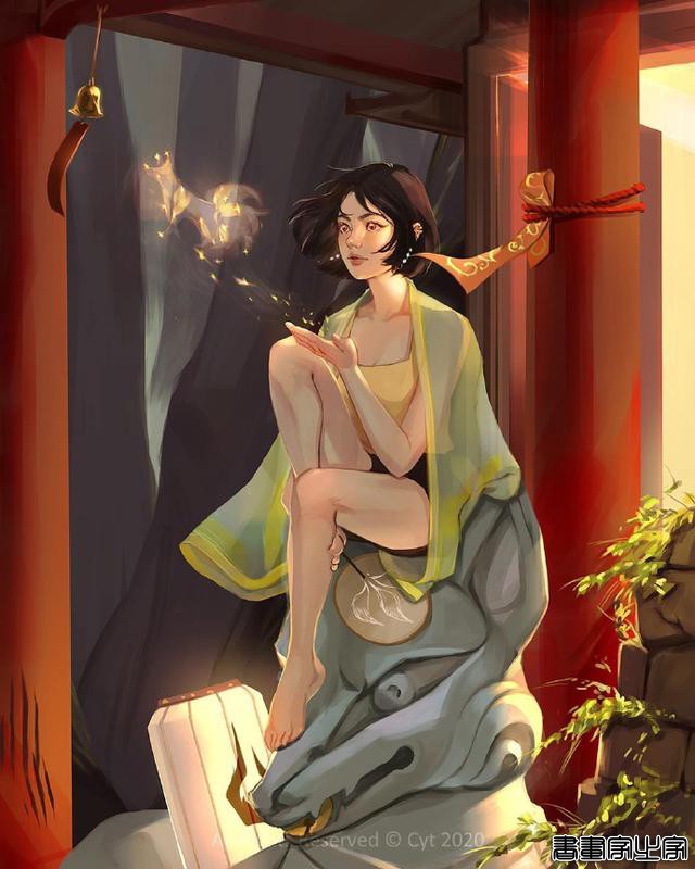 来自插画师 Ins cyt_draws的清新唯美插画（图）-4.jpg