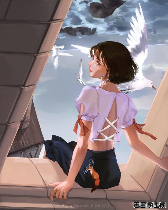 来自插画师 Ins cyt_draws的清新唯美插画（图）-5.jpg