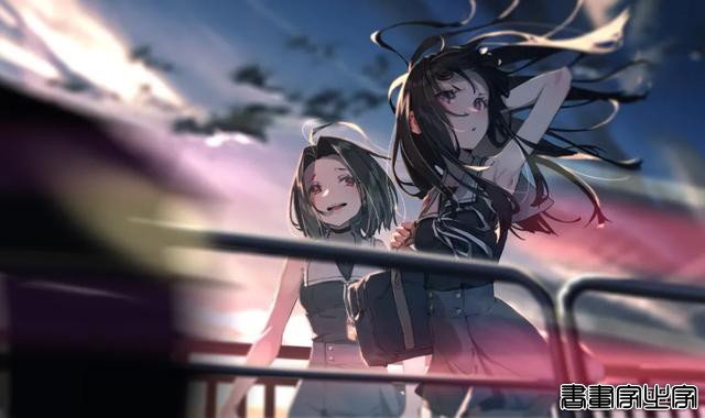 「插画欣赏」百合姬杂志大大太棒棒棒了，这氛围我爱了-5.jpg