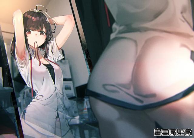 「插画欣赏」百合姬杂志大大太棒棒棒了，这氛围我爱了-14.jpg