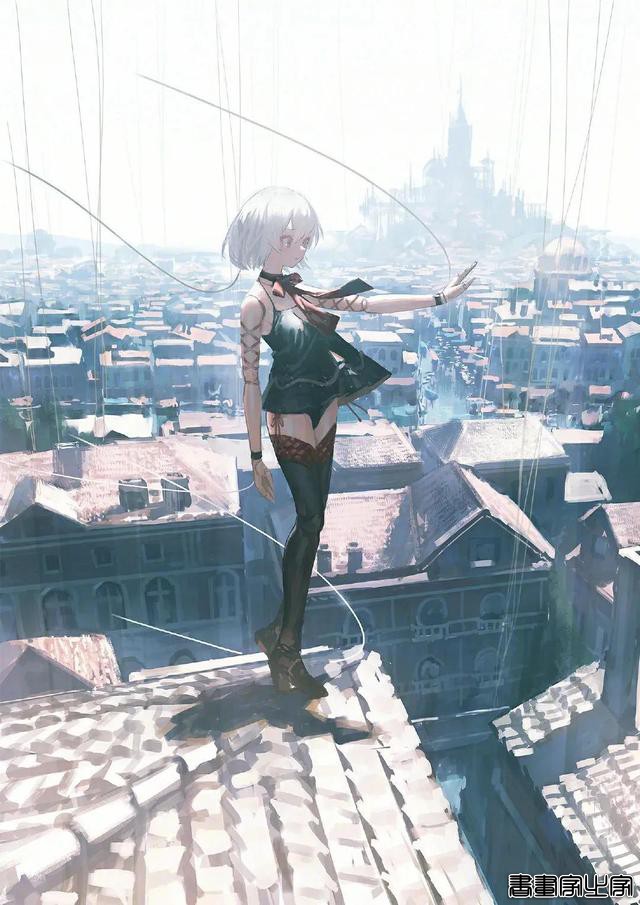 「壁纸插画分享」身临广寒心亦寒，桂华凄清似影单-9.jpg