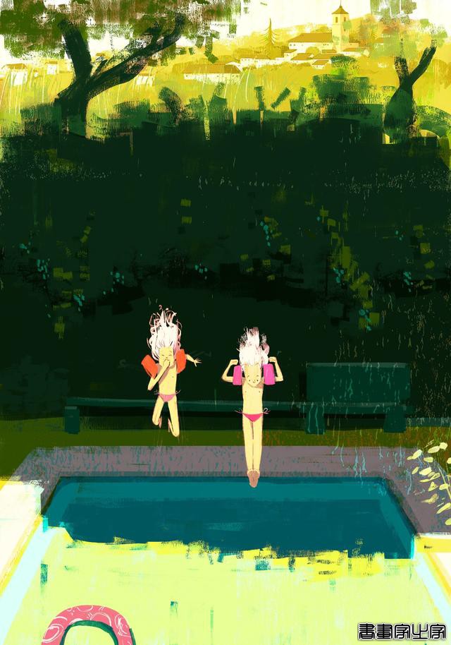 Oriol Vidal夏季主题风格插画作品-5.jpg
