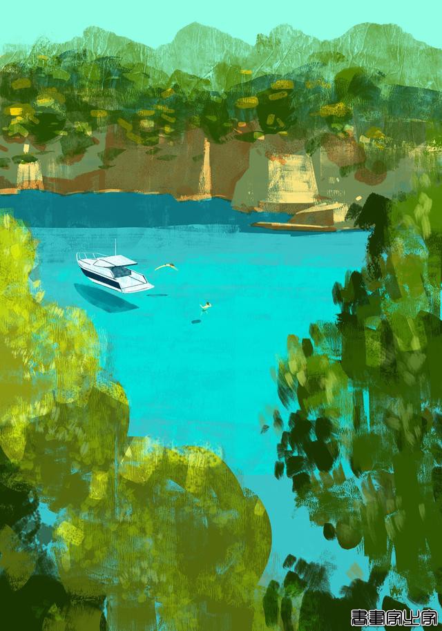 Oriol Vidal夏季主题风格插画作品-4.jpg