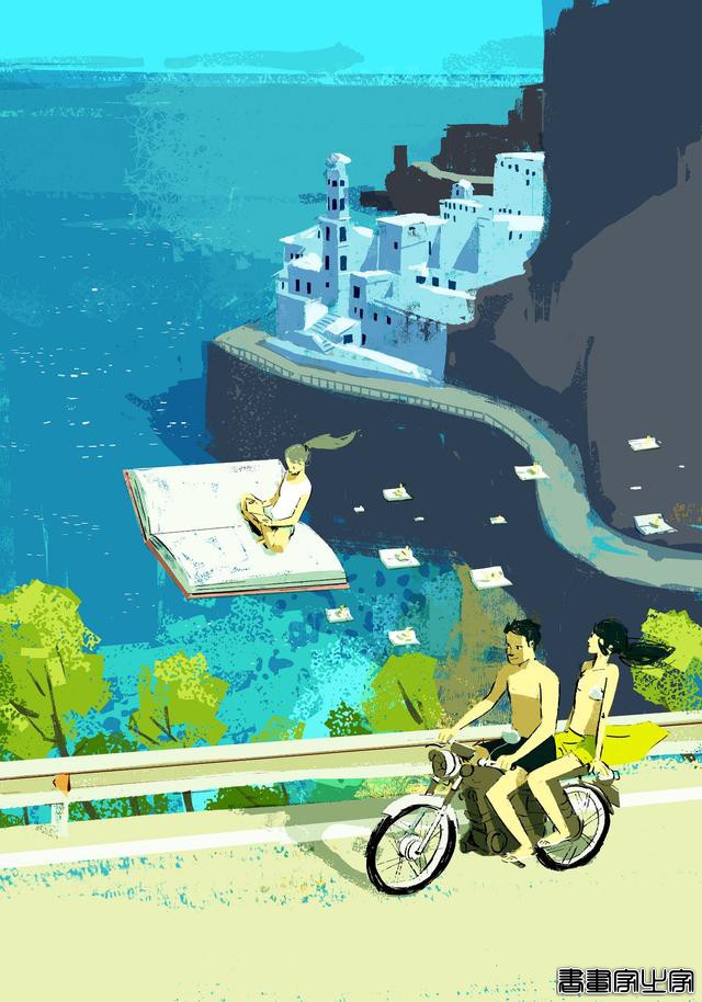 Oriol Vidal夏季主题风格插画作品-6.jpg