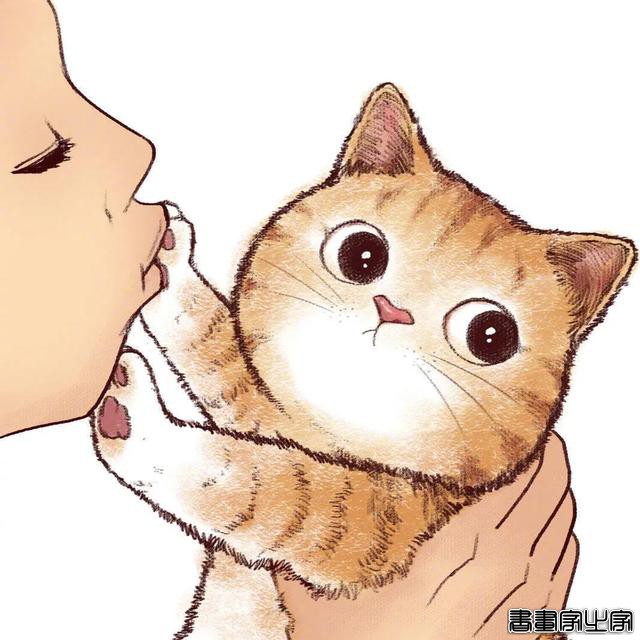 厉害的插画作品欣赏·你家的猫咪是不是也是这样-6.jpg