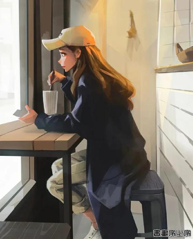 插画Sam Yang IG:独特的画风壁纸头像，喜欢点个关注继续更新-9.jpg
