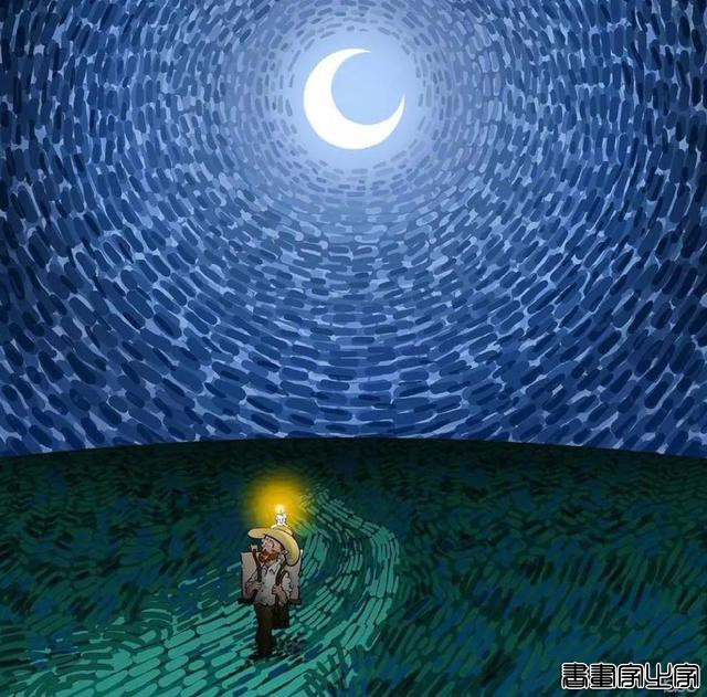 来自插画师 Alireza Karimi Moghaddam 画笔下的梵高-8.jpg