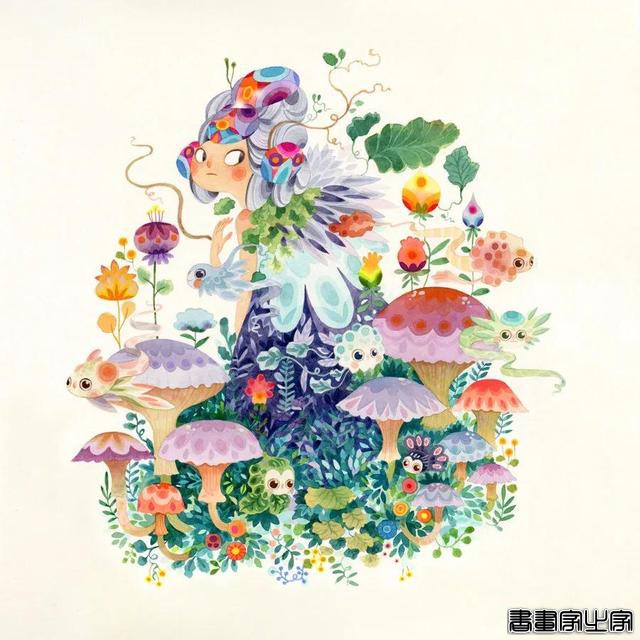 来自插画师 Lorena Alvarez Gomez 绘画作品 相当灵-11.jpg