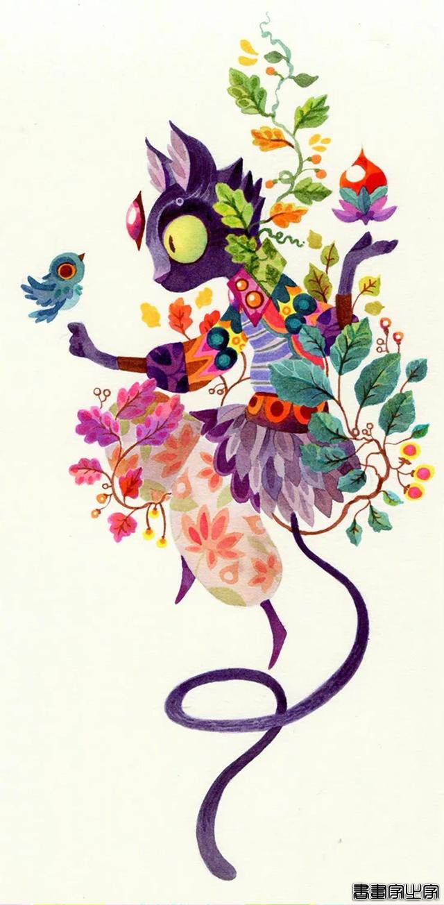 来自插画师 Lorena Alvarez Gomez 绘画作品 相当灵-9.jpg