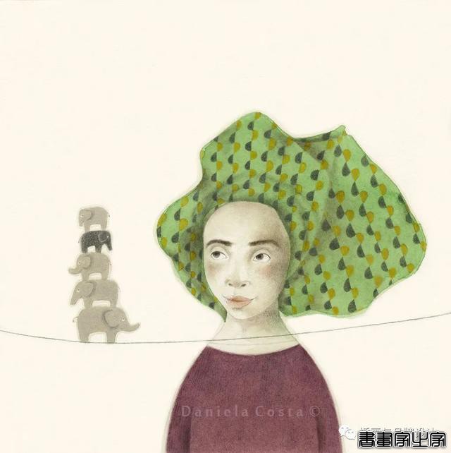 插画丨浓浓的手绘感，淡雅素净的色彩，带你走进静谧的童话世界-6.jpg