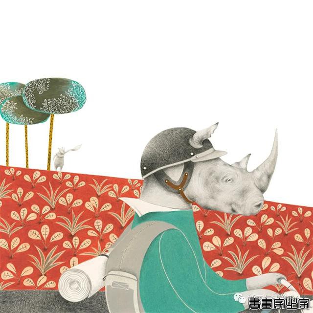 插画丨浓浓的手绘感，淡雅素净的色彩，带你走进静谧的童话世界-22.jpg