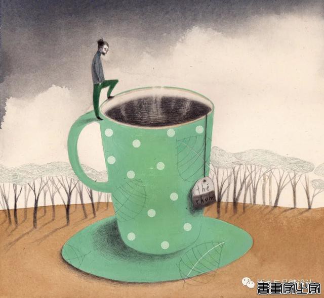 插画丨浓浓的手绘感，淡雅素净的色彩，带你走进静谧的童话世界-35.jpg