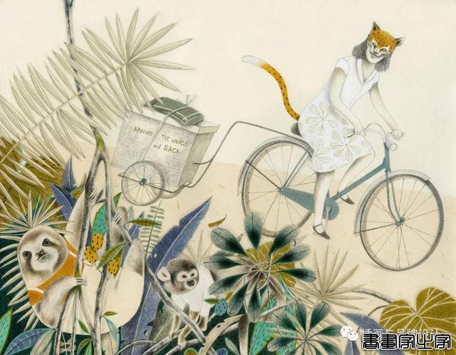 插画丨浓浓的手绘感，淡雅素净的色彩，带你走进静谧的童话世界-41.jpg