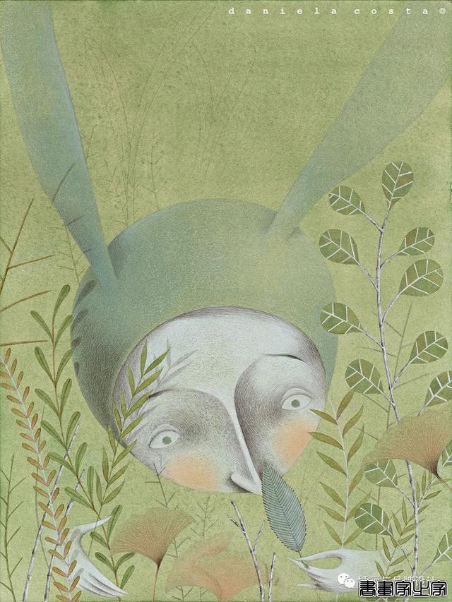 插画丨浓浓的手绘感，淡雅素净的色彩，带你走进静谧的童话世界-63.jpg