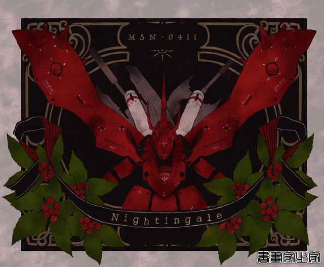 高达与花结合的唯美插画，你喜欢哪张？-7.jpg