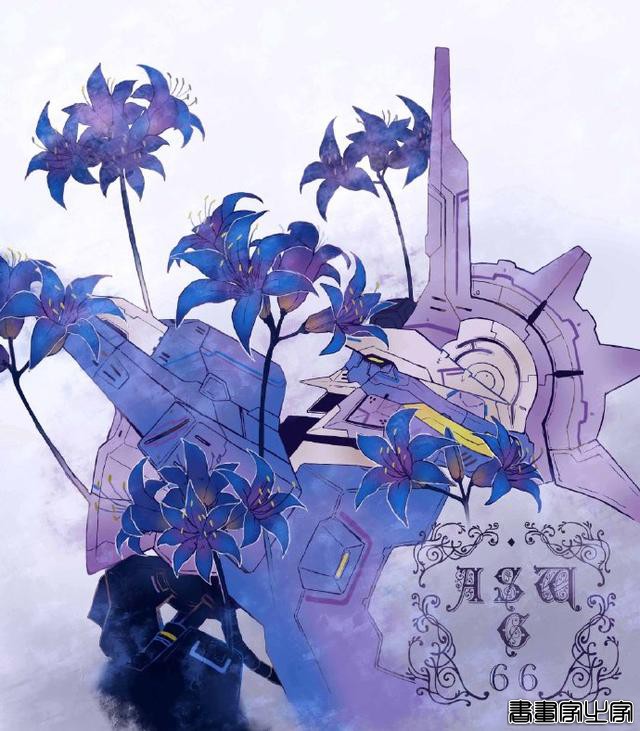 高达与花结合的唯美插画，你喜欢哪张？-10.jpg