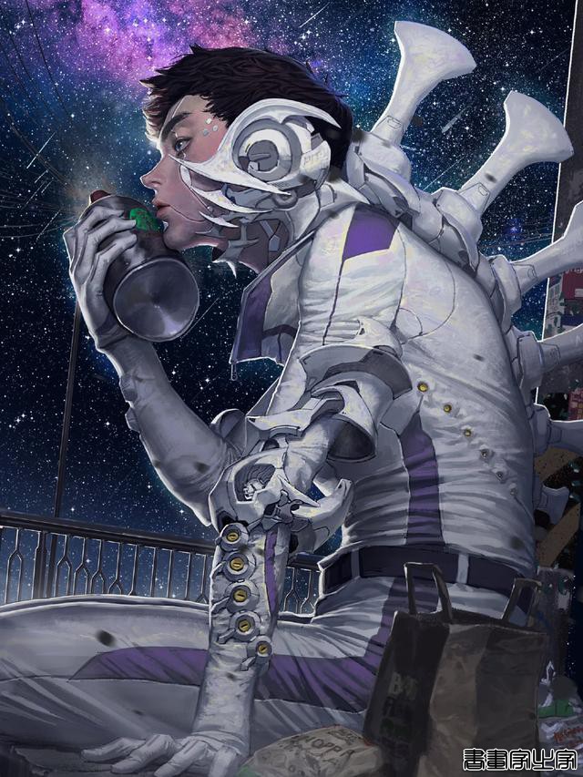 风格多变的手绘插画作品，魔幻复古暗黑画风人设-4.jpg