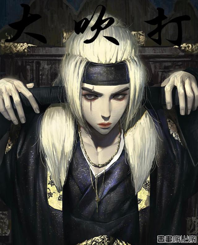 风格多变的手绘插画作品，魔幻复古暗黑画风人设-9.jpg