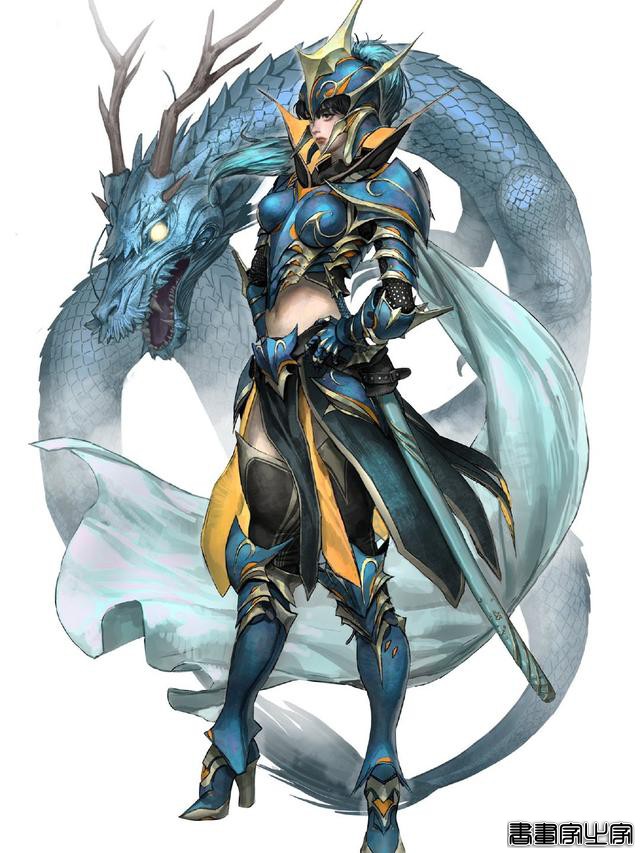 风格多变的手绘插画作品，魔幻复古暗黑画风人设-8.jpg