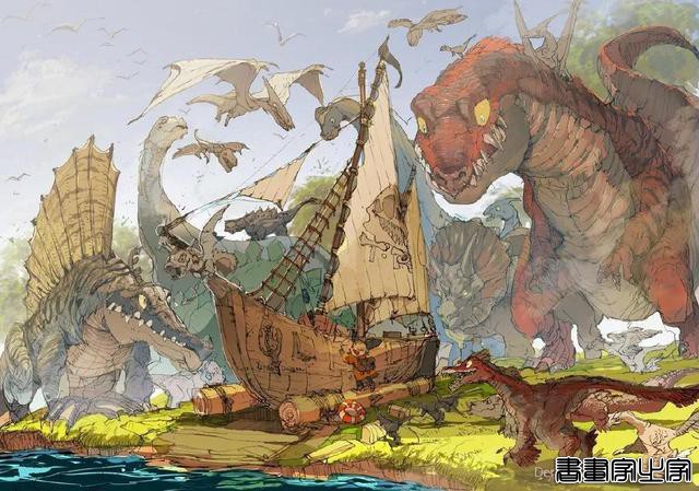 日本插画师 出水ぽすか笔下奇幻的世界，很有故事性-9.jpg