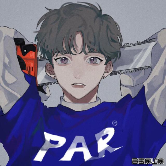 插画欣赏 | 小姐姐才不会刷到的充满人间烟火气息的温柔男头-12.jpg