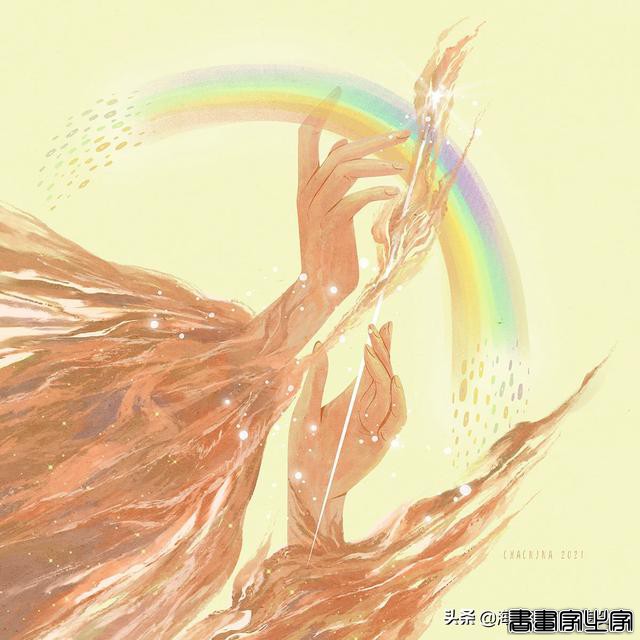 瑰丽梦幻的插画——星辰大海，每一张都唯美惊艳-4.jpg