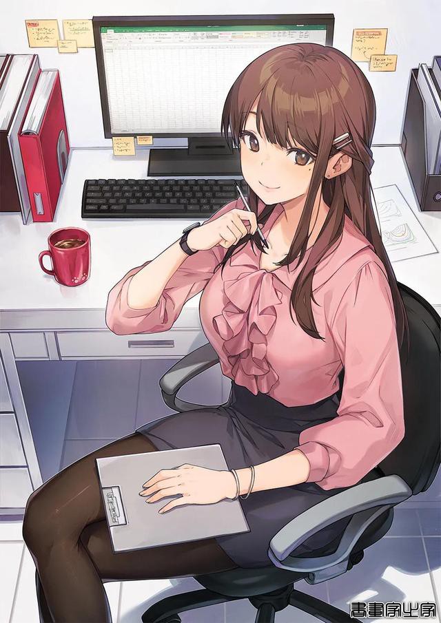 插画分享｜风格各异的美丽少女-10.jpg