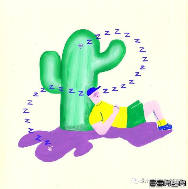 日本插画师Chieko Kogure有趣可爱的插画作品-42.jpg