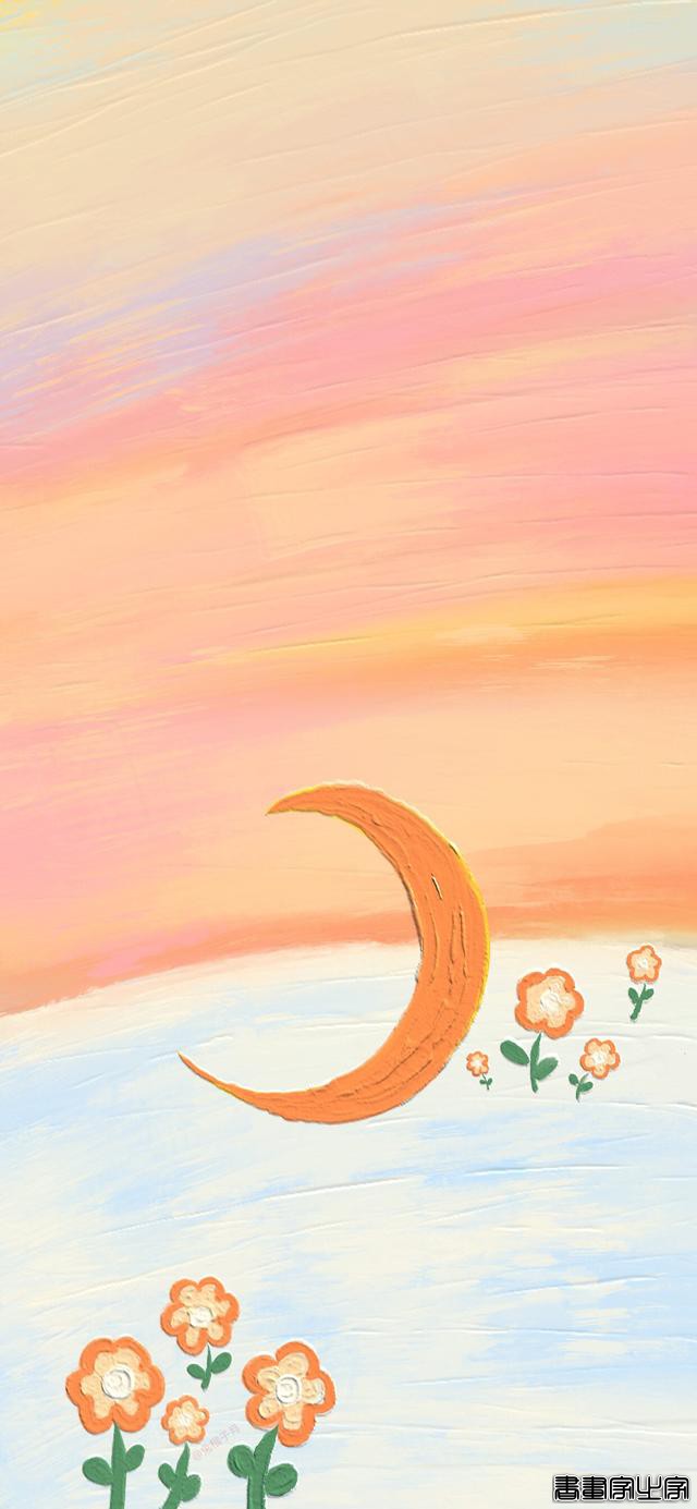 清新治愈插画，好喜欢这种质感的壁纸-14.jpg