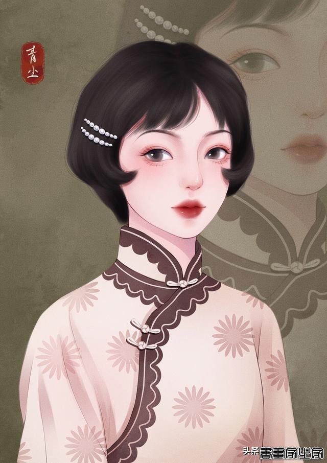 《金陵十三钗》玉墨人物形象插画，一眼万年-8.jpg