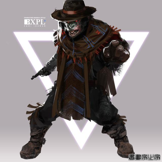 画面细腻的赛博朋克+机甲+科幻+时尚的精美角色艺术设计插画欣赏-9.jpg