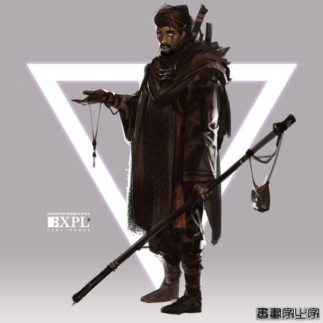 画面细腻的赛博朋克+机甲+科幻+时尚的精美角色艺术设计插画欣赏-19.jpg