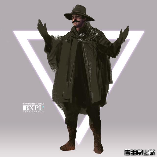 画面细腻的赛博朋克+机甲+科幻+时尚的精美角色艺术设计插画欣赏-21.jpg