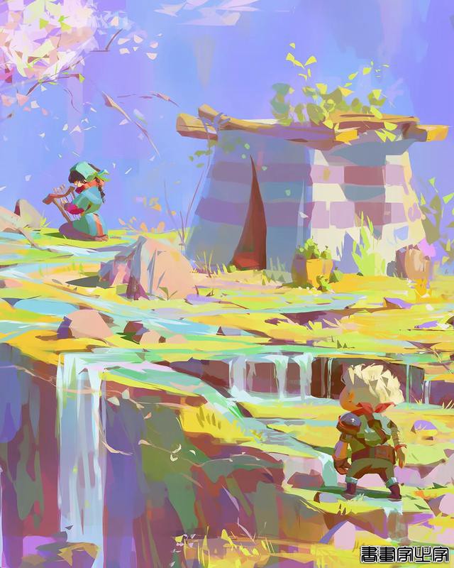 「插画欣赏」光影在他笔下活了-10.jpg