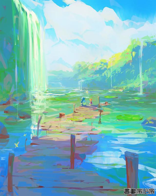 「插画欣赏」光影在他笔下活了-9.jpg
