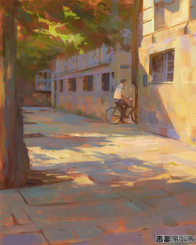 「插画欣赏」光影在他笔下活了-20.jpg