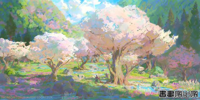 「插画欣赏」光影在他笔下活了-18.jpg
