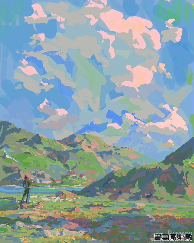 「插画欣赏」光影在他笔下活了-28.jpg